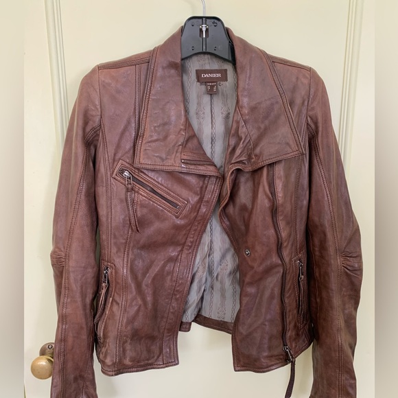 Danier Genuine Leather Jacket - Picture 2 of 10